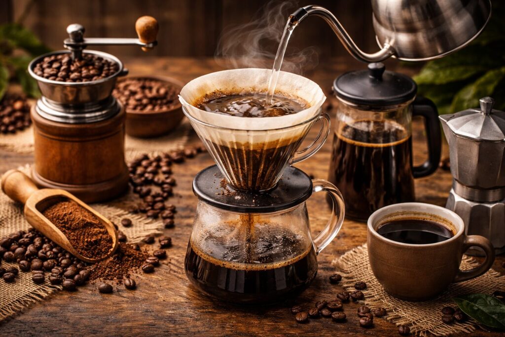 自宅で美味しいコーヒーを淹れる基本