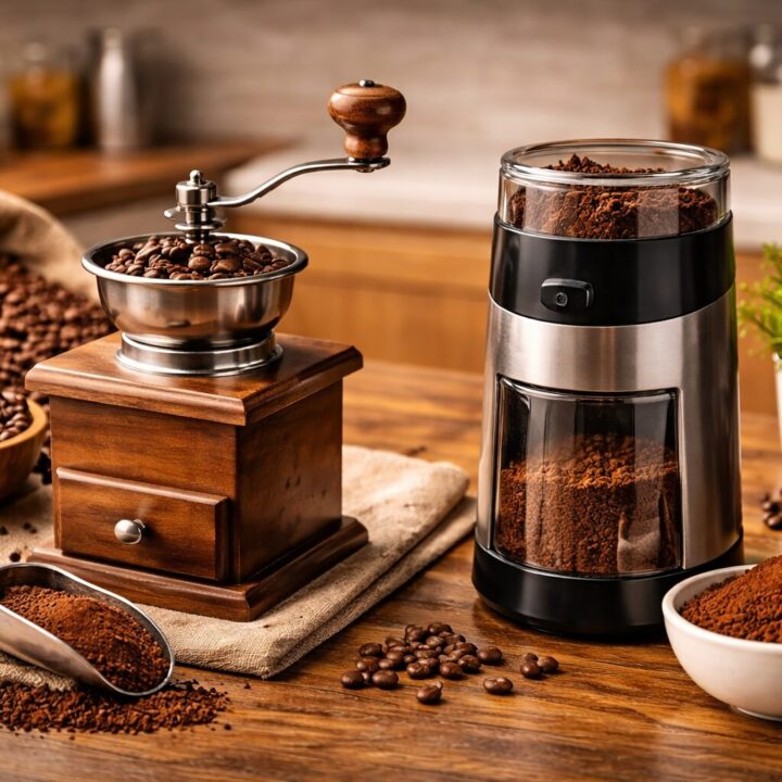 コーヒーミルの選び方｜手動・電動の違い【初心者向け】