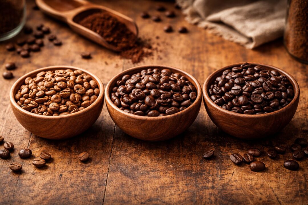 コーヒーの焙煎度（浅煎り・中煎り・深煎り）とは？