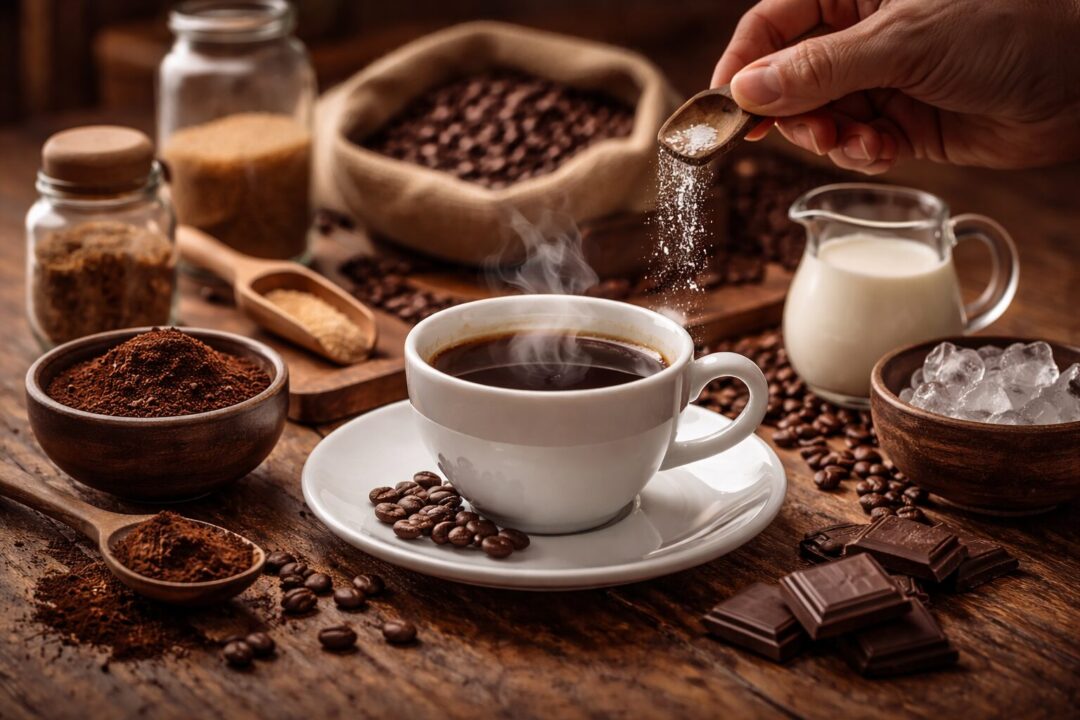 苦味が強すぎる時の調整方法