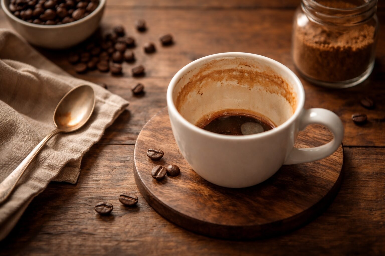 コーヒーの最後の一口が美味しくない原因