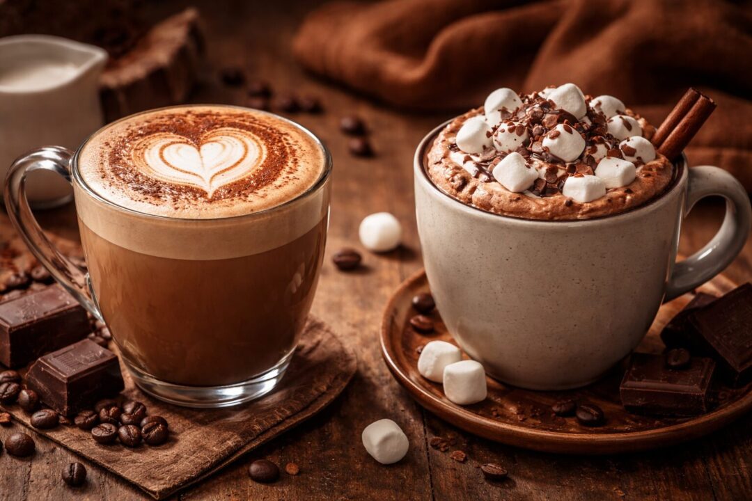 モカとホットチョコレートの違い