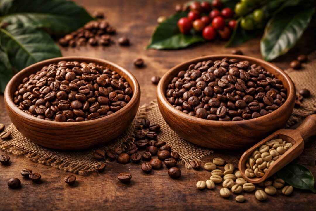 ロブスタ種とアラビカ種の違い