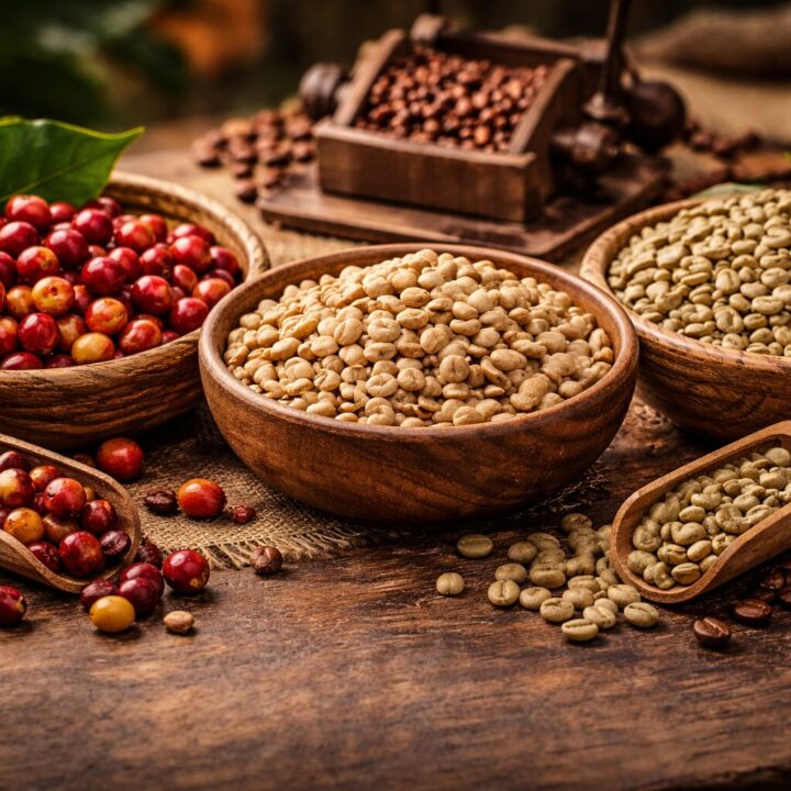 コーヒーの精製方法（水洗式・ナチュラル）による味の違い