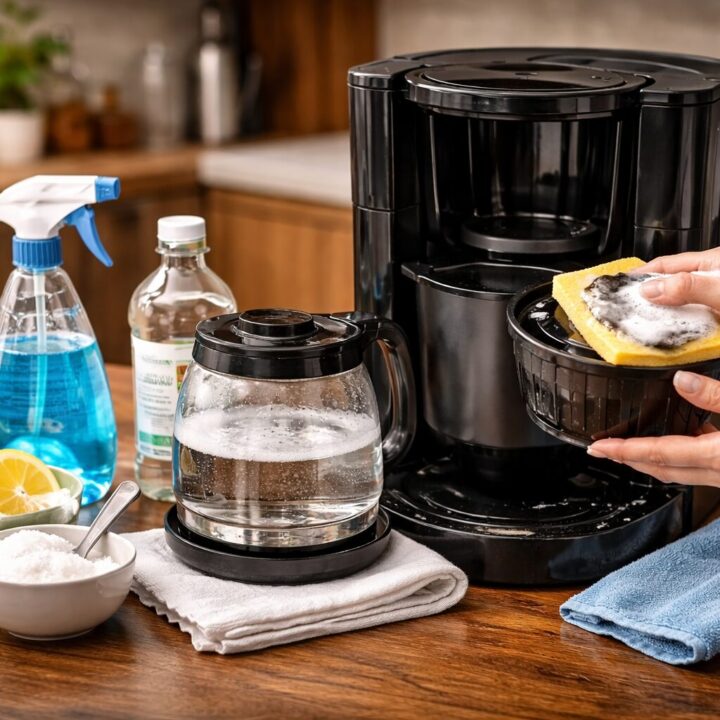 コーヒーメーカーの正しい掃除方法