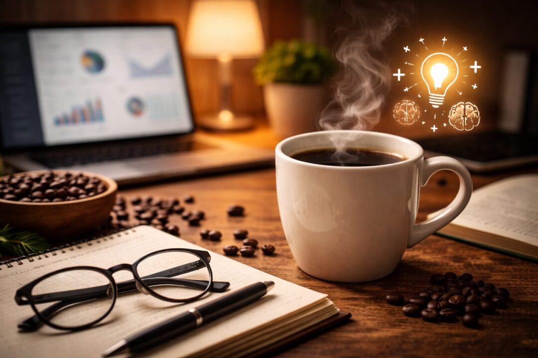 コーヒーは集中力を高める?