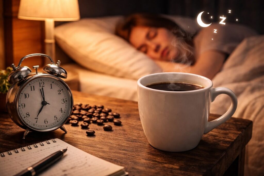 睡眠とコーヒーの関係|何時までOK?