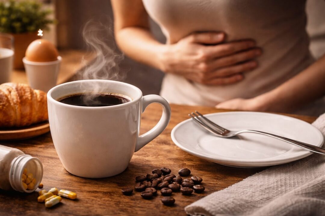 空腹時にコーヒーを飲むのはNG?