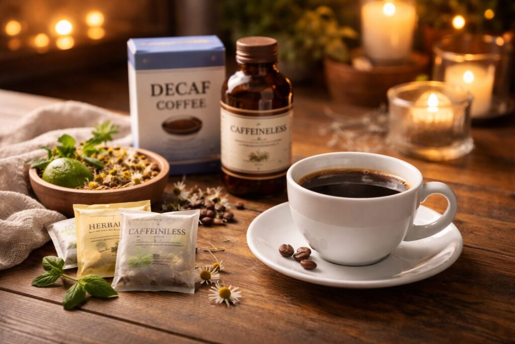 夜コーヒーを飲みたい時の選択肢