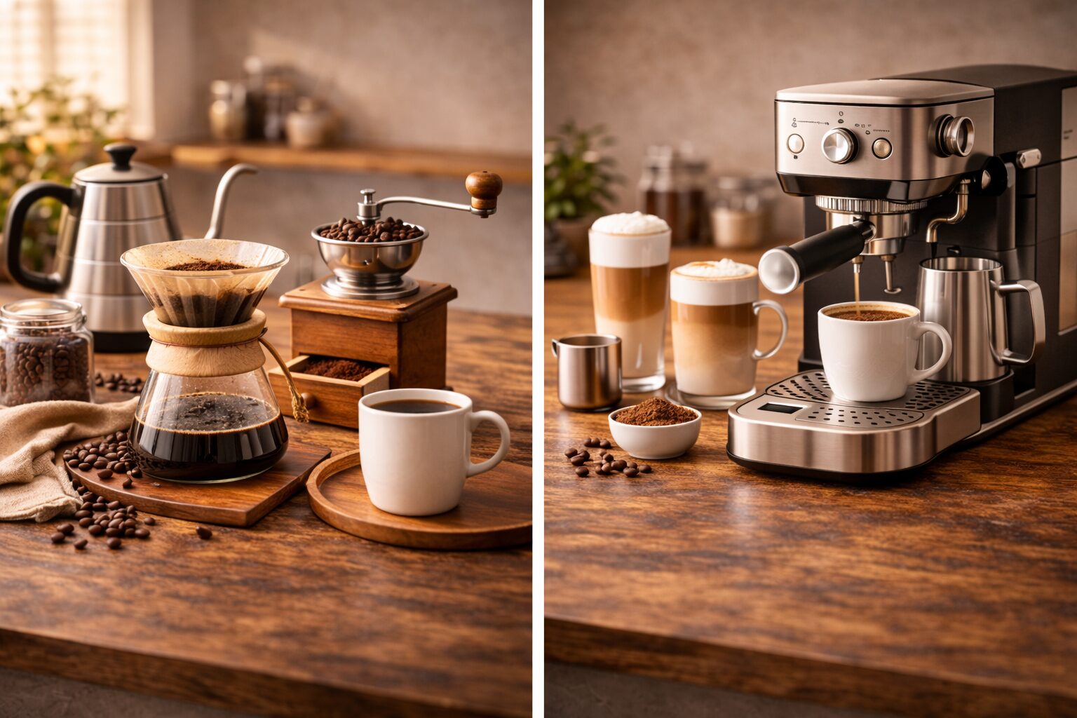 自宅カフェ向け器具セット比較