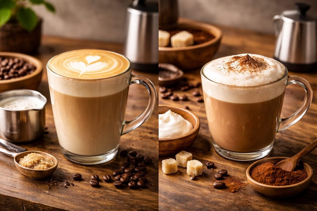 ラテとカプチーノの違い