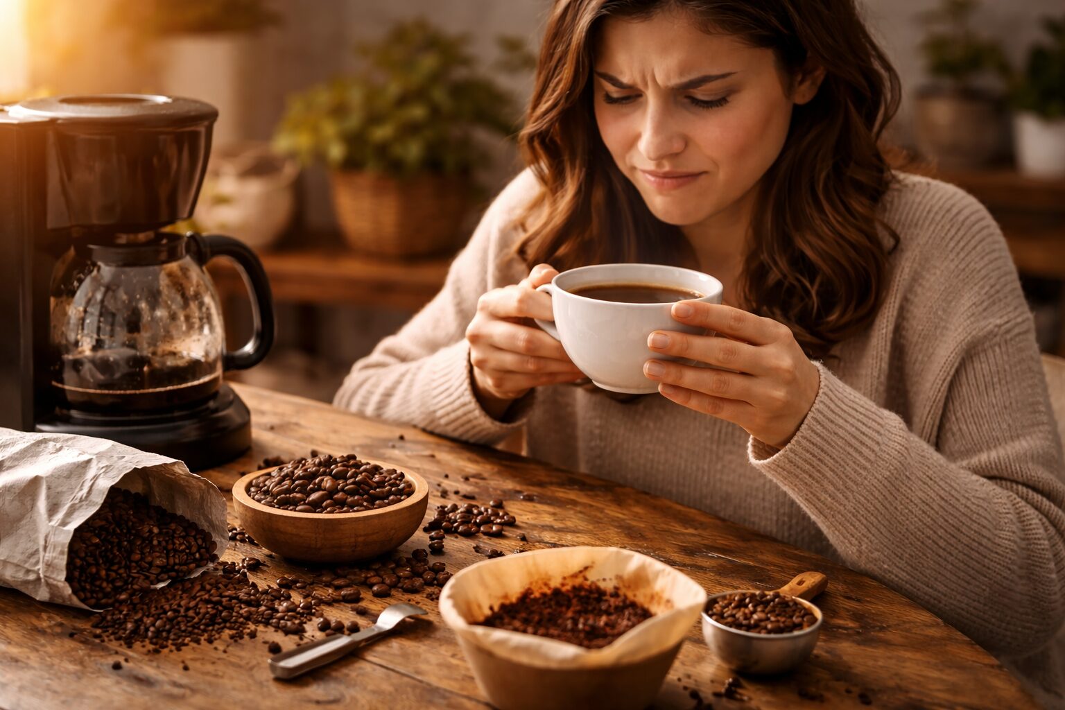 家で淹れるコーヒーが美味しくならない理由