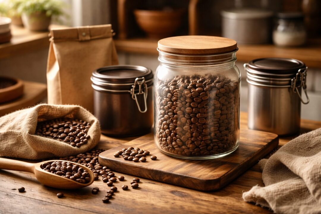 コーヒー豆の正しい保存方法