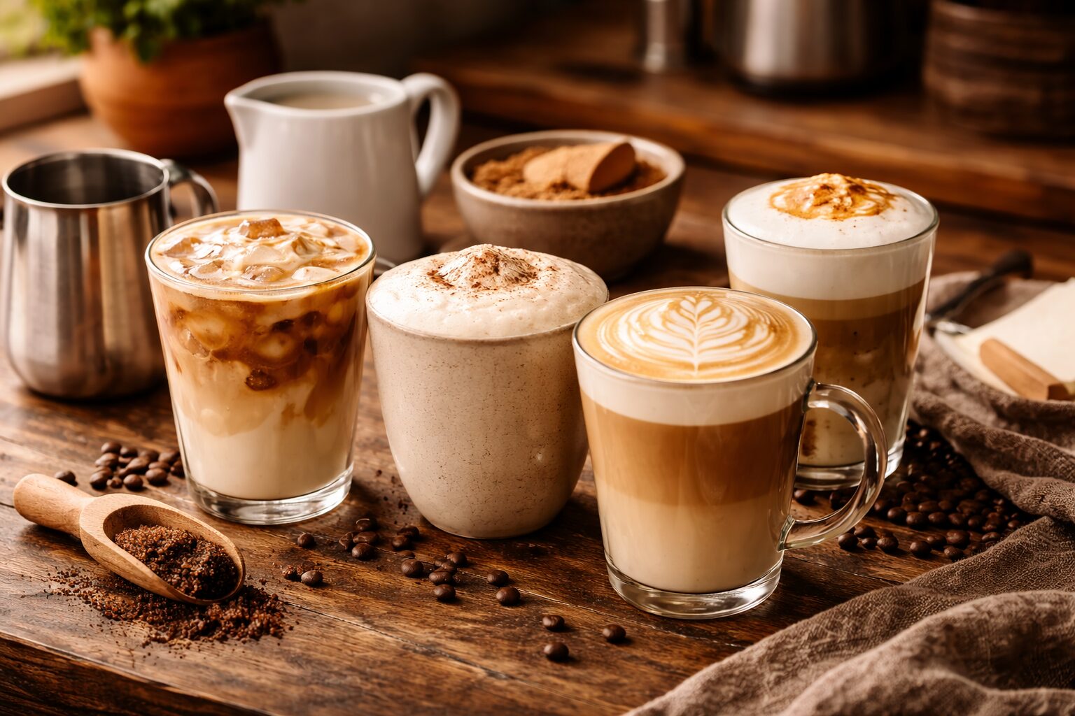 ミルクコーヒー完全ガイド（ラテ・カプチーノ・モカ）