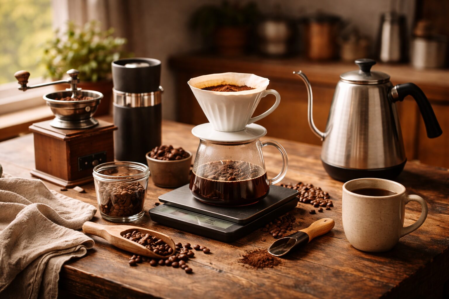 初心者が最初に揃えるべきコーヒー器具ガイド