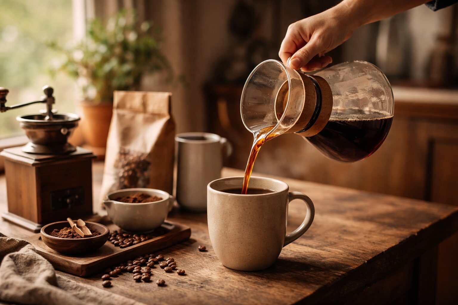 自宅で美味しいコーヒーを淹れるための完全マニュアル