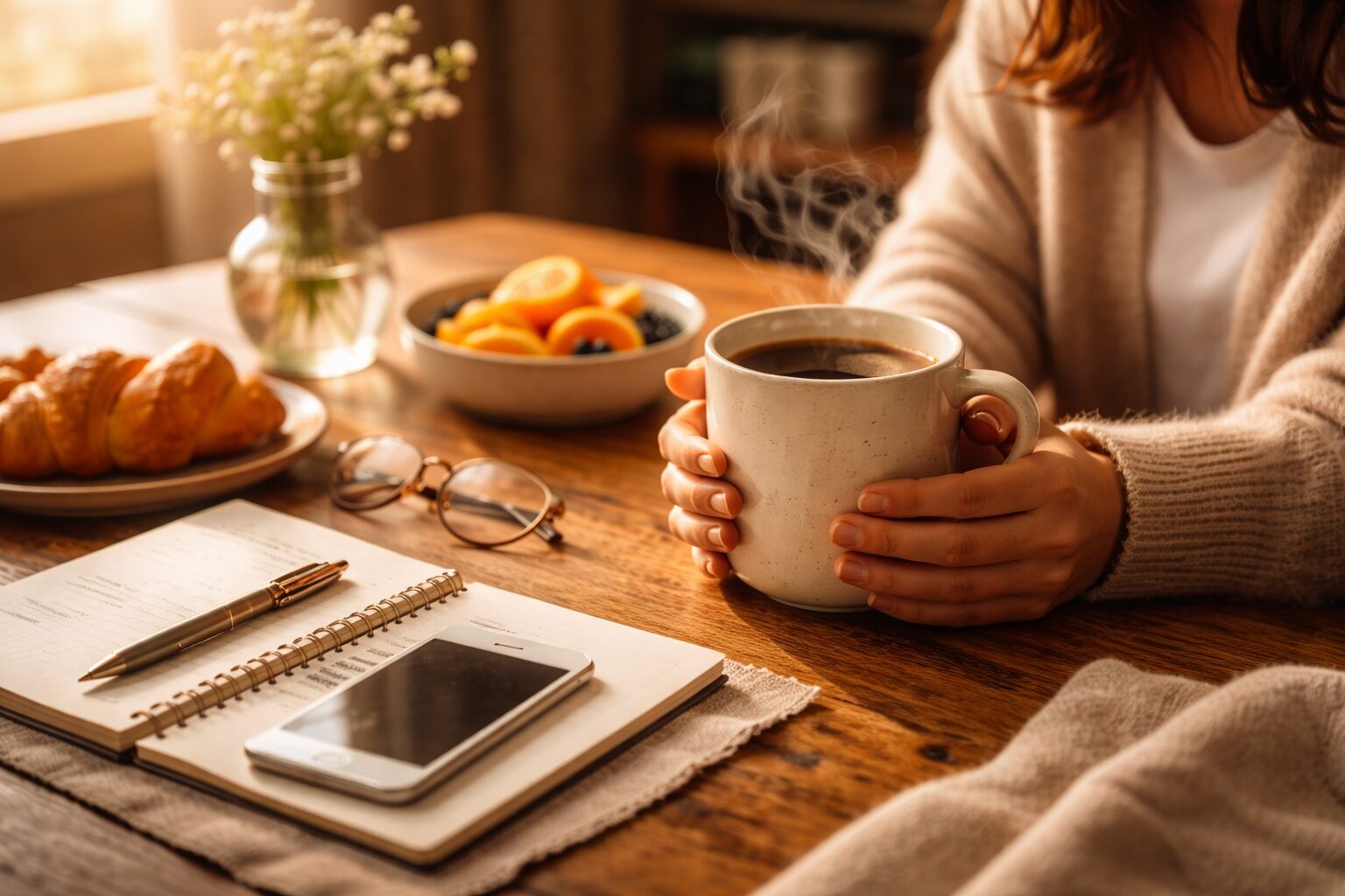 コーヒーと一緒に始めたい朝のルーティン