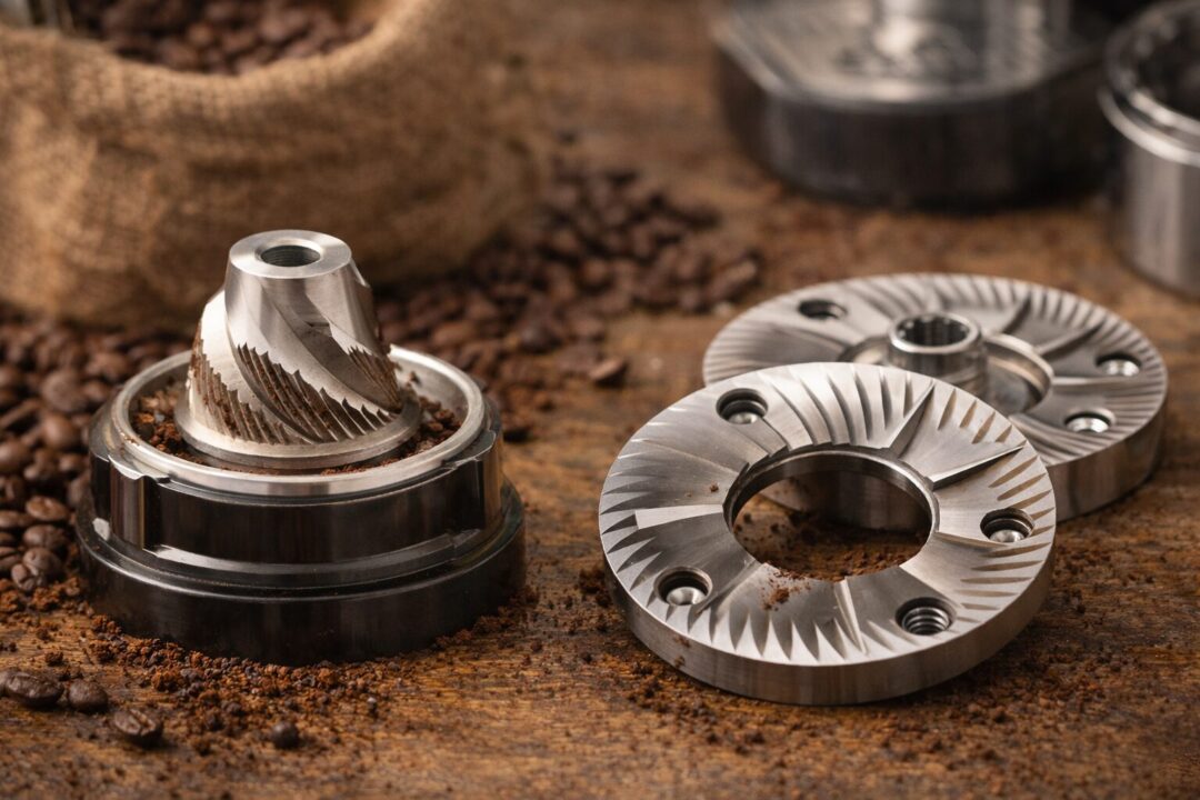 グラインダーの刃の種類（コニカル・フラット）